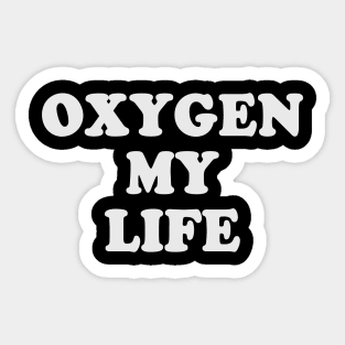 oxygen Sticker